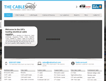 Tablet Screenshot of cableshed.com
